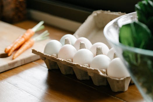 eco-friendly products on a kitchen counter