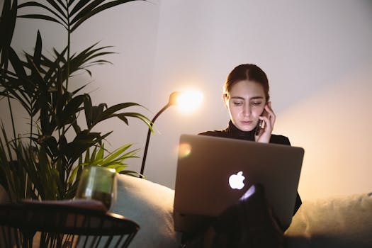 cozy mobile tiny home workspace