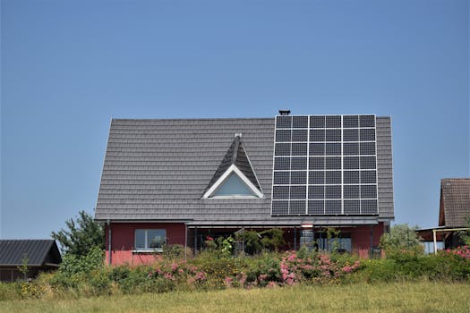 tiny home powered by solar energy