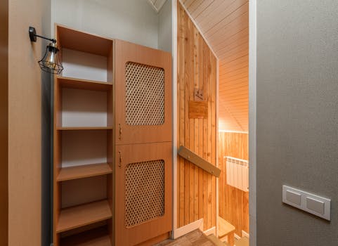 clever storage solutions in tiny house